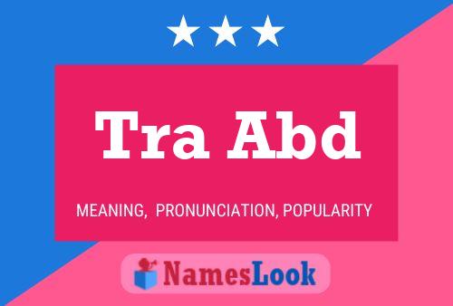 Tra Abd Name Poster