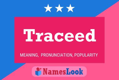 Traceed Name Poster