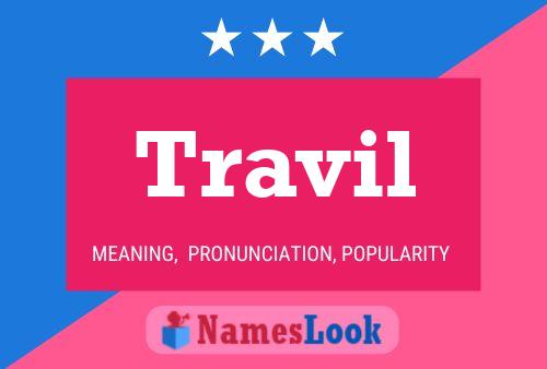 Travil Name Poster