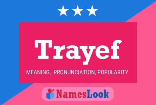 Trayef Name Poster