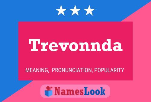 Trevonnda Name Poster