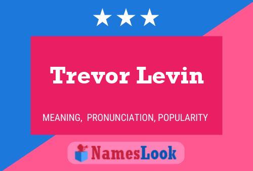 Trevor Levin Name Poster