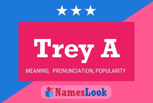 Trey A Name Poster