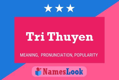 Tri Thuyen Name Poster