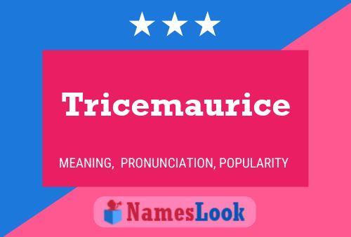 Tricemaurice Name Poster