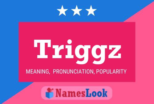 Triggz Name Poster