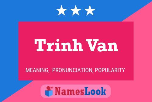 Trinh Van Name Poster