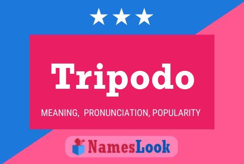 Tripodo Name Poster