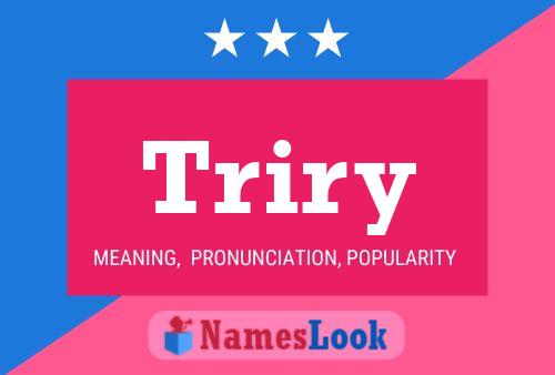 Triry Name Poster