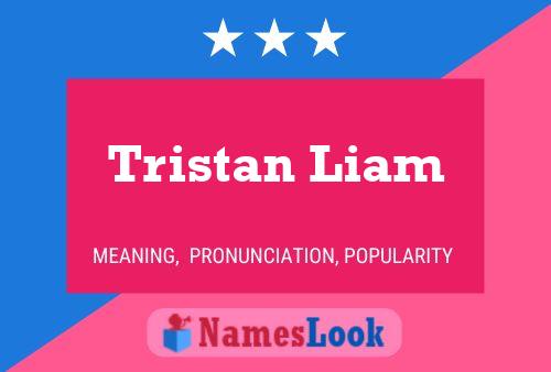 Tristan Liam Name Poster