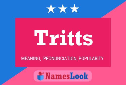 Tritts Name Poster