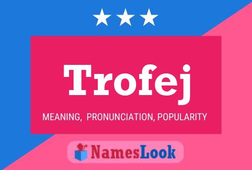 Trofej Name Poster