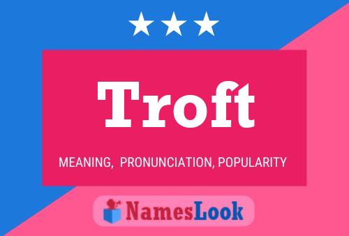 Troft Name Poster