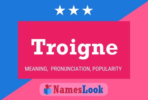 Troigne Name Poster