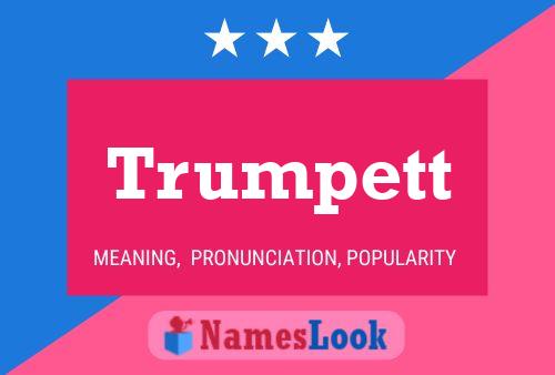 Trumpett Name Poster