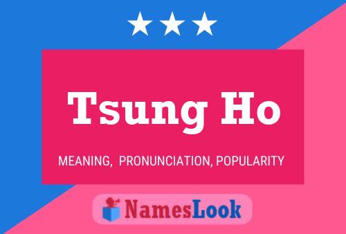 Tsung Ho Name Poster