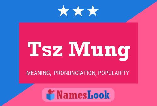 Tsz Mung Name Poster