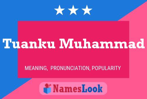 Tuanku Muhammad Name Poster