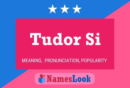 Tudor Si Name Poster