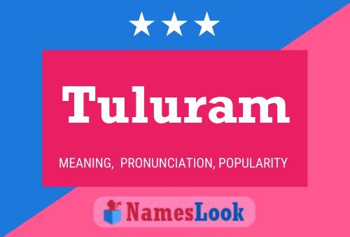 Tuluram Name Poster