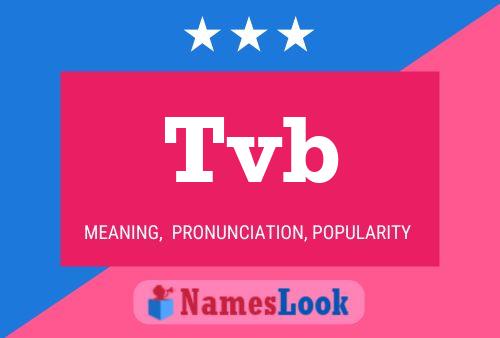 Tvb Name Poster