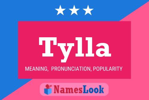 Tylla Name Poster