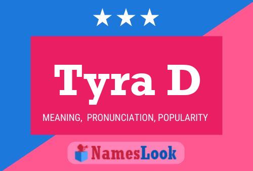 Tyra D Name Poster