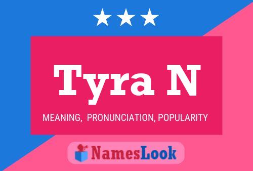 Tyra N Name Poster