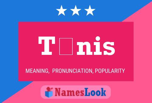 Tõnis Name Poster