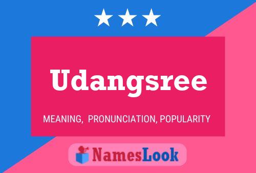 Udangsree Name Poster