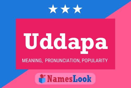 Uddapa Name Poster