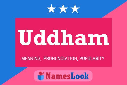 Uddham Name Poster