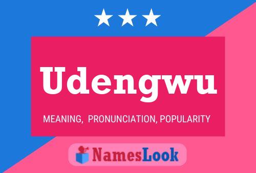 Udengwu Name Poster