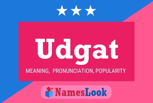 Udgat Name Poster