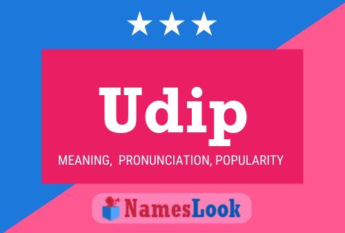 Udip Name Poster