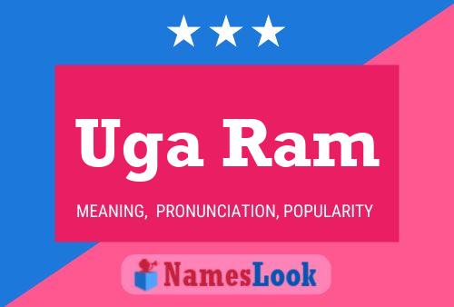 Uga Ram Name Poster