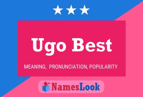 Ugo Best Name Poster