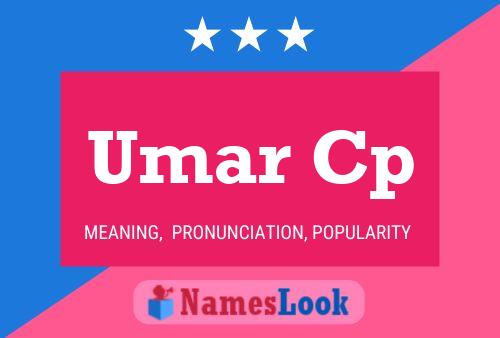 Umar Cp Name Poster