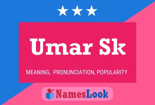 Umar Sk Name Poster