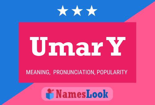 Umar Y Name Poster