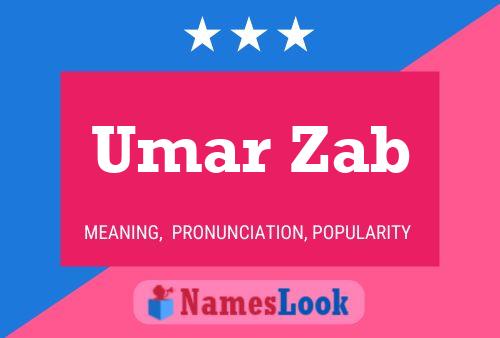 Umar Zab Name Poster