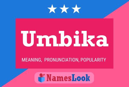 Umbika Name Poster