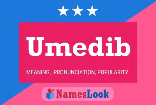 Umedib Name Poster