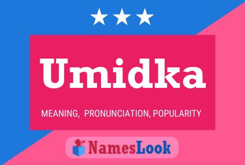 Umidka Name Poster