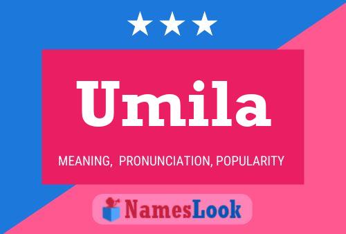 Umila Name Poster