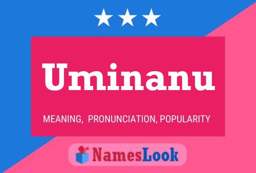 Uminanu Name Poster