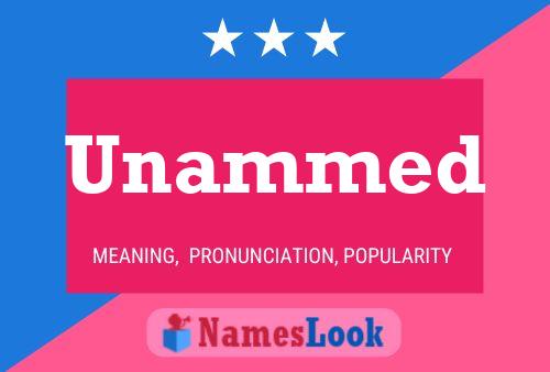 Unammed Name Poster