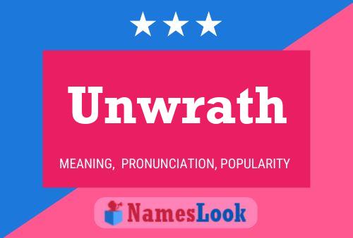 Unwrath Name Poster