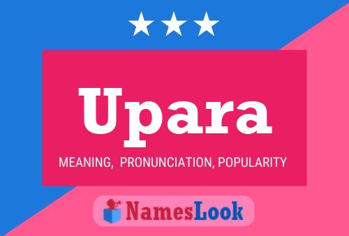 Upara Name Poster