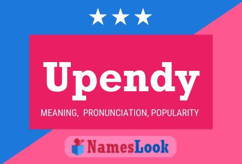 Upendy Name Poster